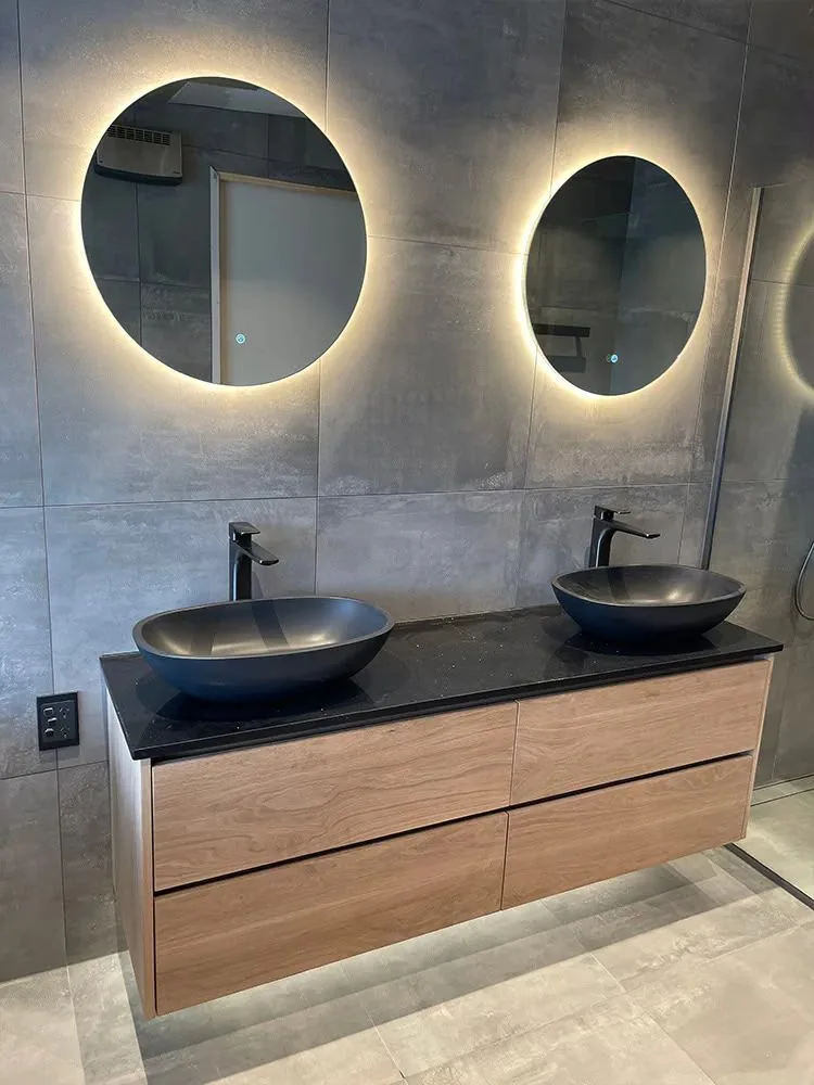 Bathroom renovation, finished fit-out, Auckland