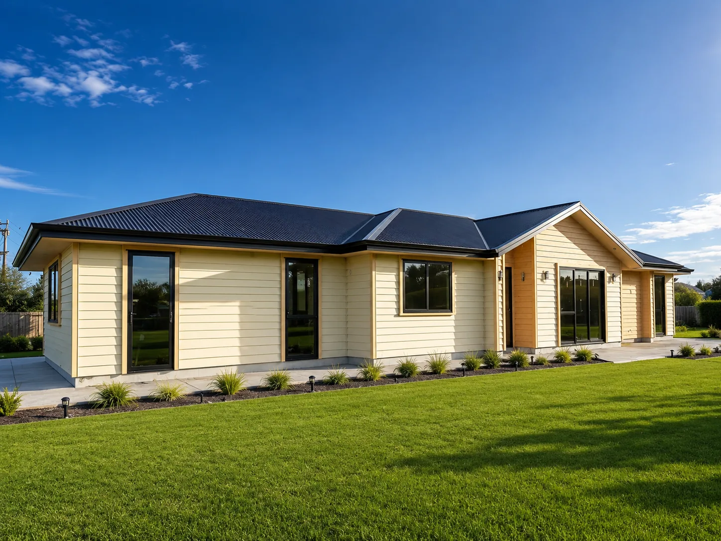 Completed home exterior, Auckland