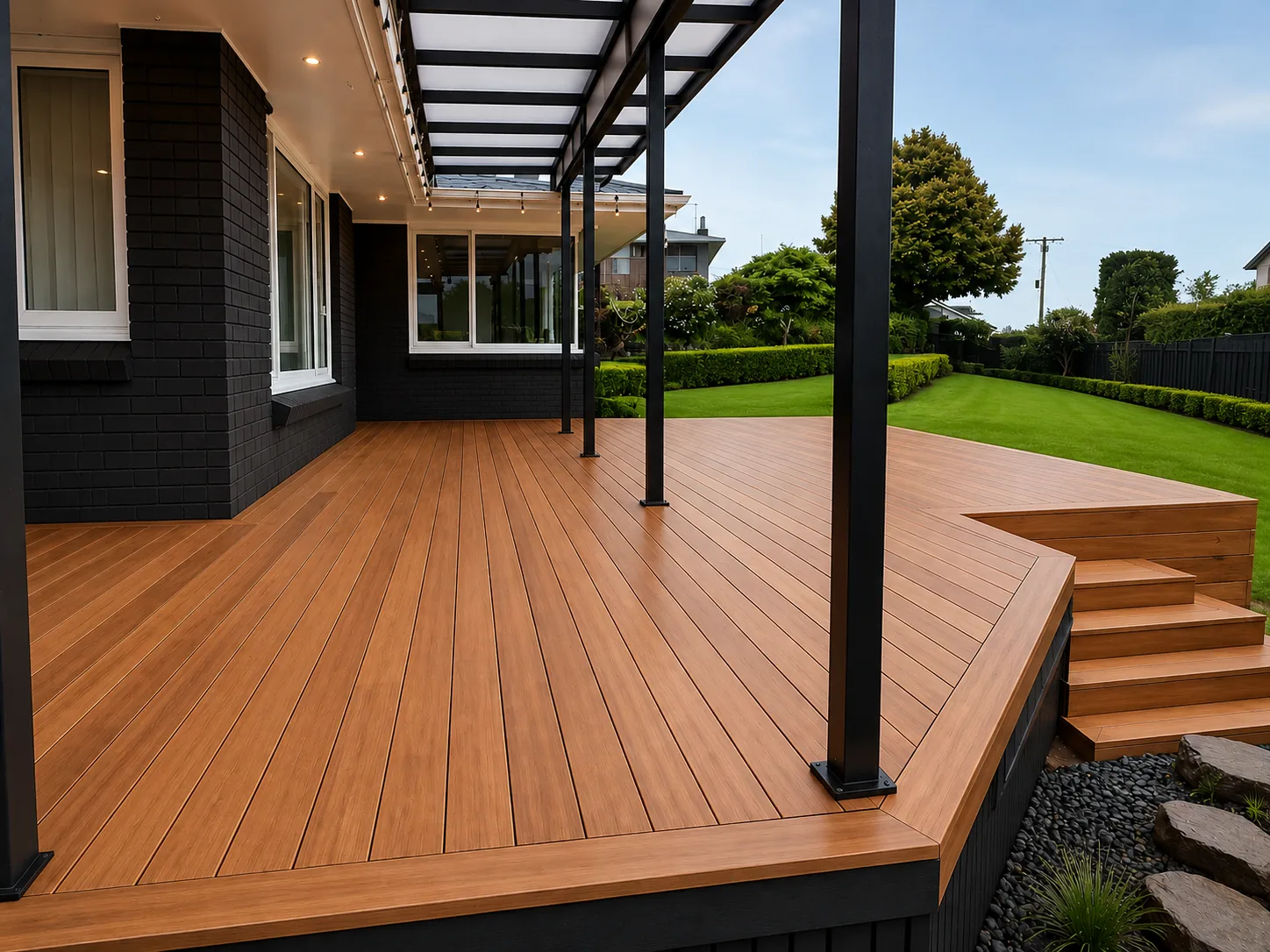 Deck and pergola build, North Shore